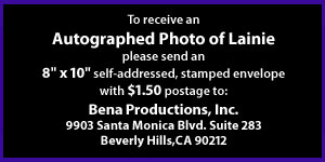 Autographed Photo of Lainie Kazan