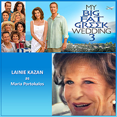 Lainie Kazan in My Big Fat Greek Wedding 3